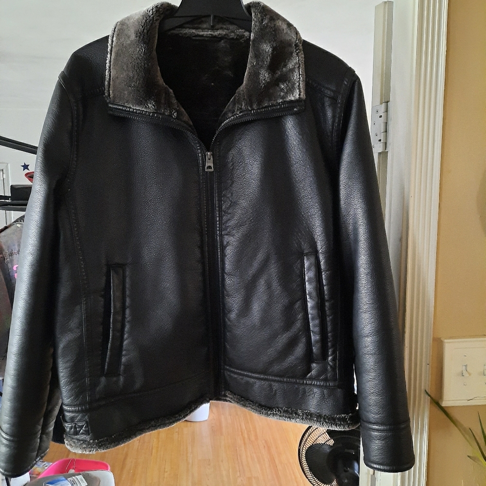 Brand new Guess leather jacket